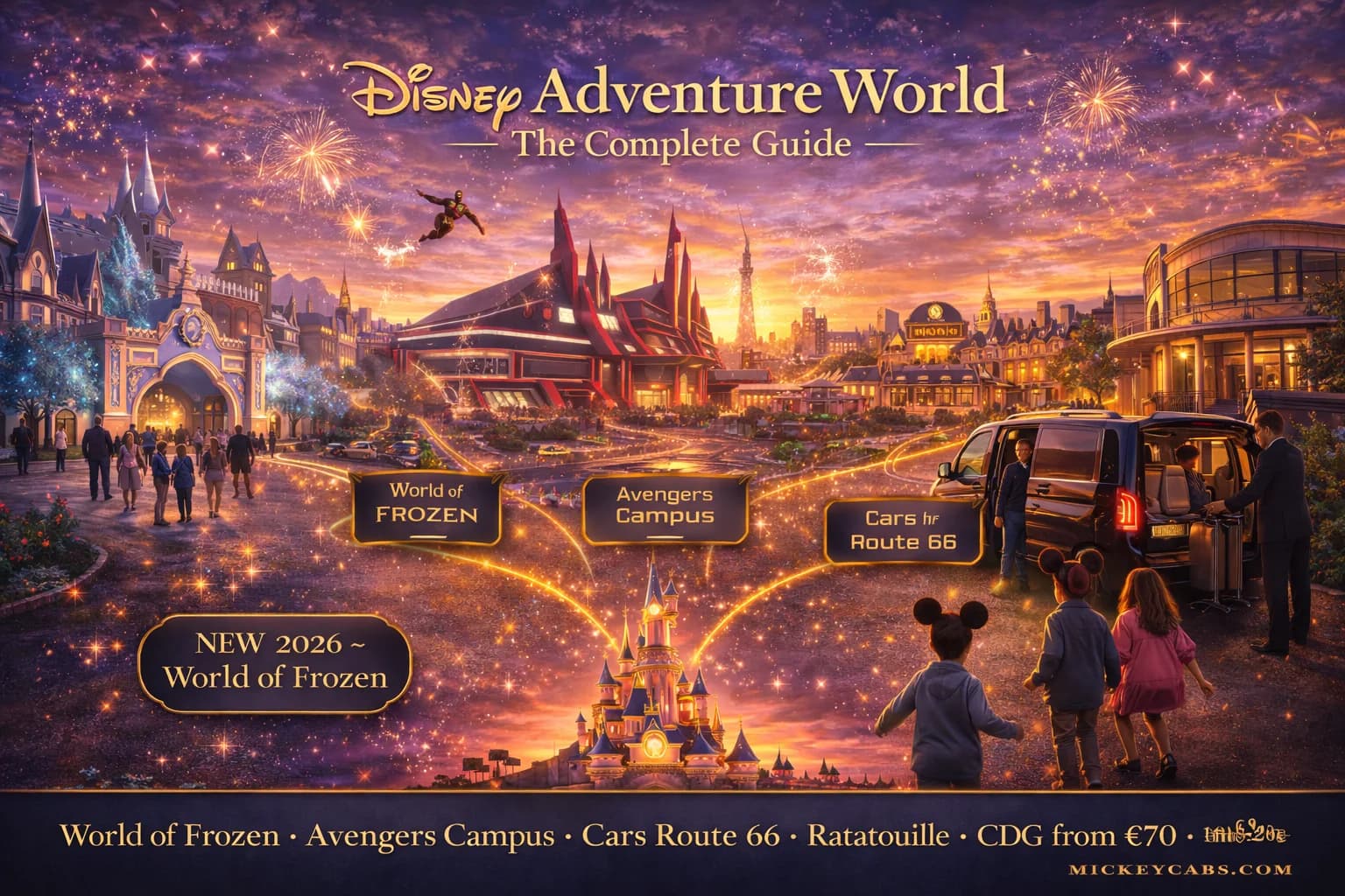 Disney Adventure World 2026: O Guia Completo