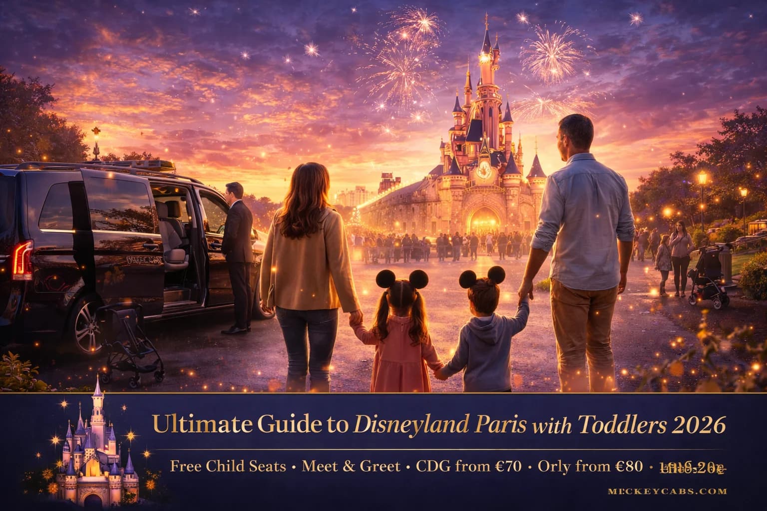 Disneyland Paris com crian\xe7as pequenas: guia completo 2026